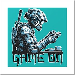 GAME ON Posters and Art